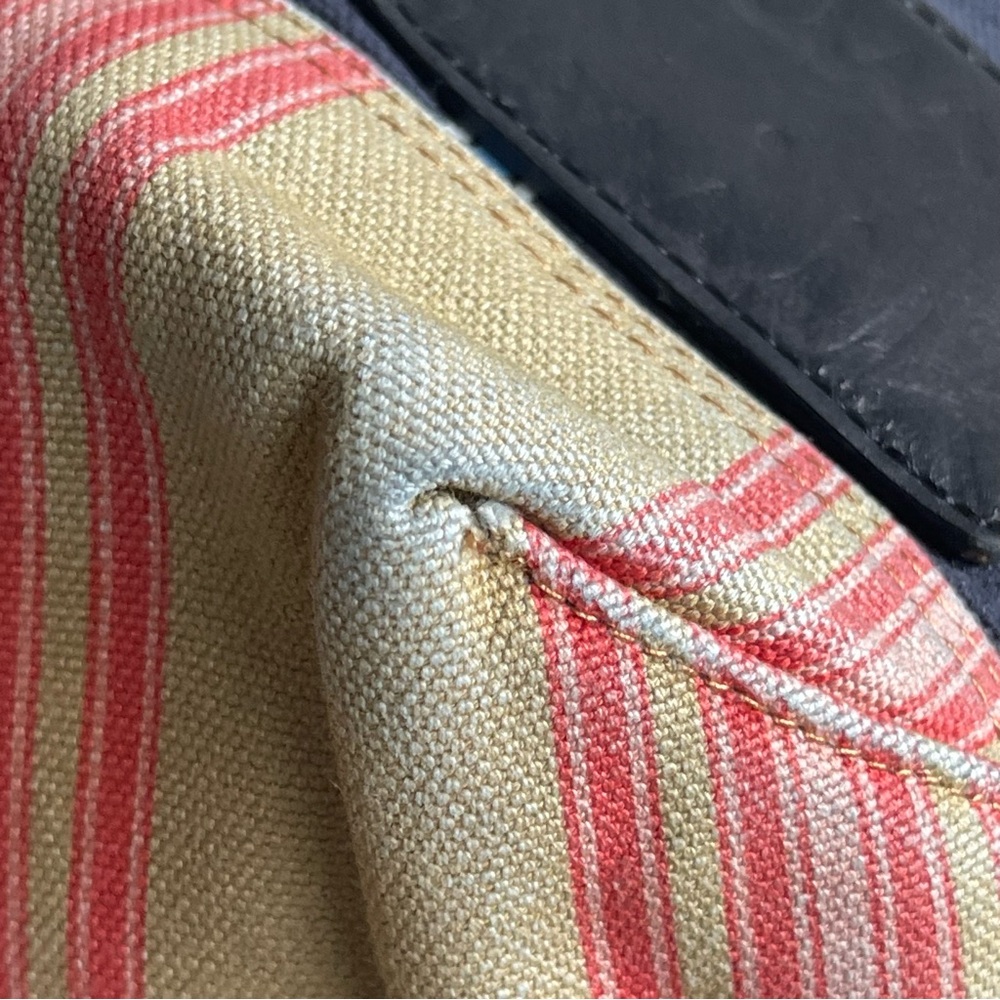 Paul Smith Navy and Tan Striped  Bag - Picture 11 of 15